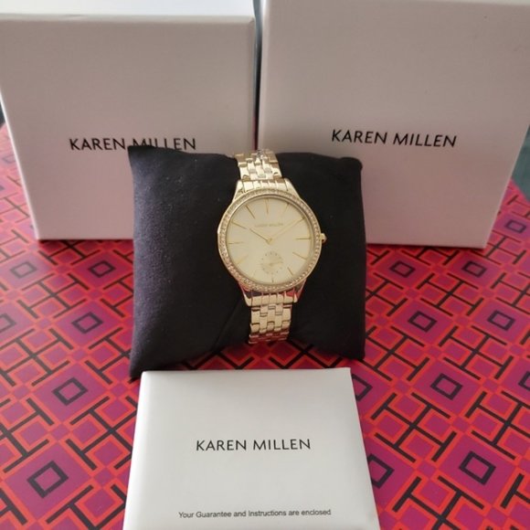 Karen Millen Luxury Watch with Box - Picture 1 of 15